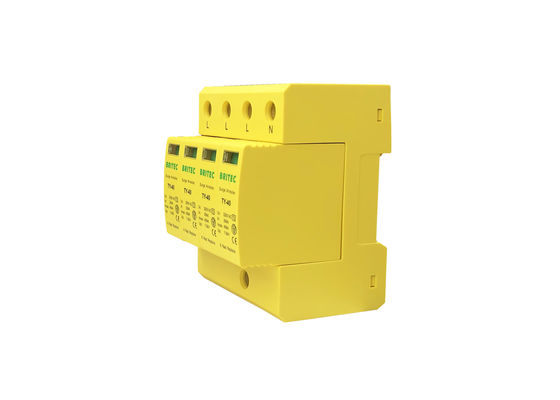 40ka Bốn cực SPD Pluggable AC Line Surge Protector Arrester
