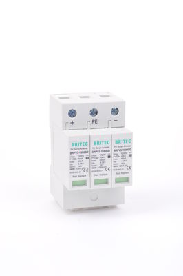 GDT 1000V Loại 2 DC Thiết bị bảo vệ chống sét lan truyền 35 Mm Mặt trời Spd PV