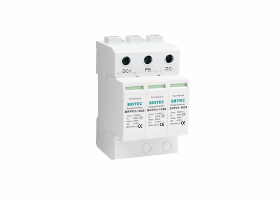 40KA Điện bay xả tối đa 1000V DC Điện áp định số loại 2 Thiết bị bảo vệ chống quá mức SPD