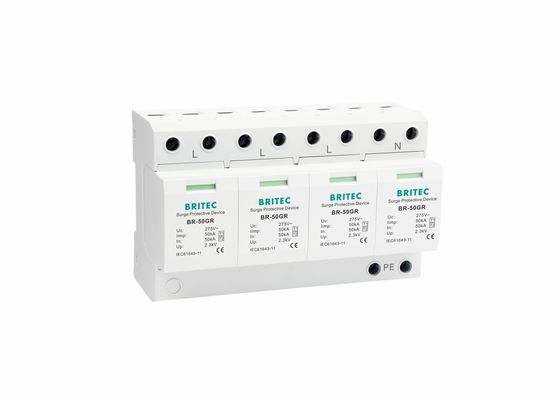 Bộ chống sét AC 3 pha IEC61643 BR-50GR Bộ chống sét lan truyền công nghiệp