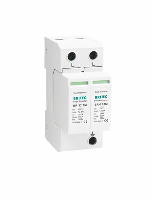 BR-12.5M-150 2P Thiết bị bảo vệ vượt quá áp suất bảo vệ vượt quá áp suất lớp 1 loại 1 2 spd bảo vệ vượt quá áp suất bán buôn