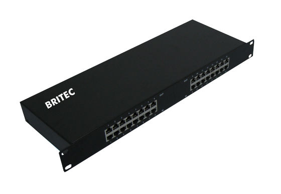 BRRJ45L-16R 1000Mbps/100Mbps RJ45 Surge Protection Network rack mount bảo vệ sóng Ethernet bảo vệ sét Ethernet