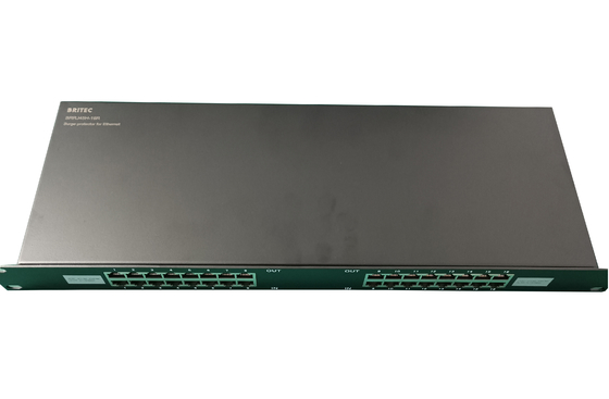 BRRJ45H-16R Signal Telecommunication Surge Arrester 1000M rack mount bảo vệ sóng Ethernet