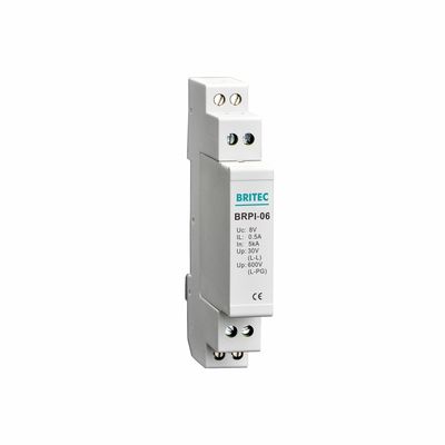 BRPI-2L Data Surge Protector với thiết kế Plug-in bảo vệ 5kA và SPD đường tín hiệu băng thông 10Mbps