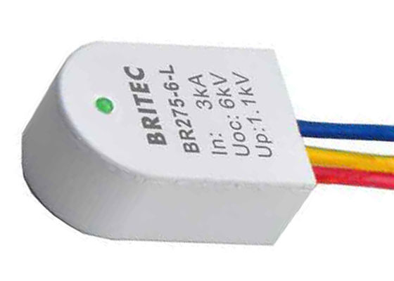 Thiết bị bảo vệ chống sét LED Class III 275V 230V 3kA SPD cho đèn đường Led