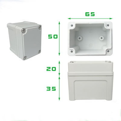TY-506555 Hộp dự án kết nối nhựa ABS IP66 Vỏ chống thấm 50 * 65 * 55