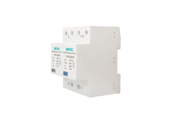 Thiết bị bảo vệ xung đột an toàn TUV loại 1 Ac 25kA