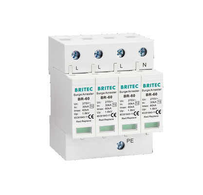 BR-60 3P Thiết Bị Chống Sét Chống Sét Spd Type2