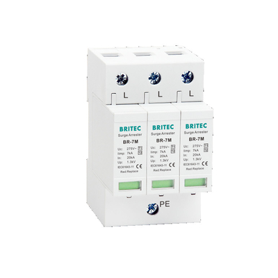 BR-7M 275 2P 275 SPD Thiết bị chống sét lan truyền Thiết bị chống sét Arrester