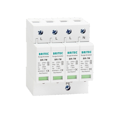 BR-7M 275 2P 275 SPD Thiết bị chống sét lan truyền Thiết bị chống sét Arrester