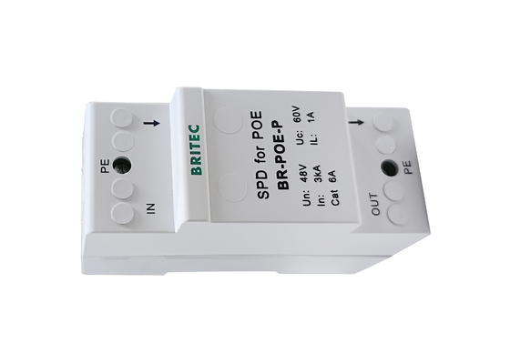 Loại 2 P1 SPD cho Thiết bị bảo vệ chống sét lan truyền mạng POE