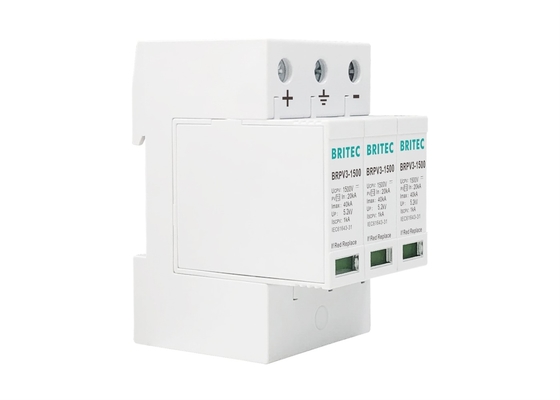Thiết bị chống sét lan truyền loại 2 thực tế Dc Thiết bị chống sét lan truyền Dịch vụ OEM / ODM