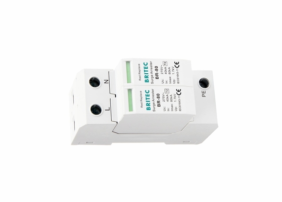 Bộ chống sét chống sét lan truyền 80ka 2P 275V AC Class II