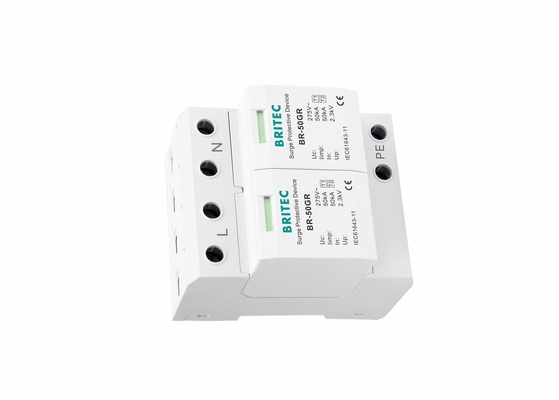 Hệ thống AC 2P 50KA T1 Thiết bị bảo vệ tia chớp