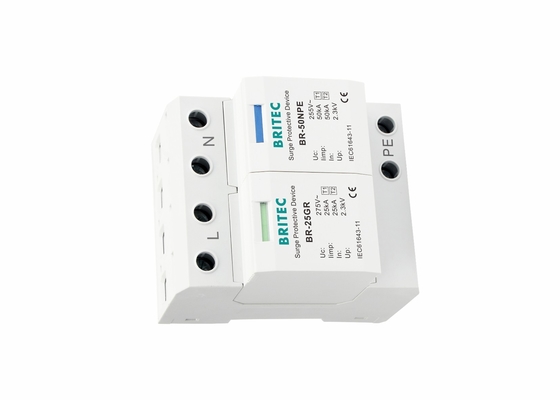 AC 25kA 1 + 1 BR-25GR Thiết bị bảo vệ chống quá mức