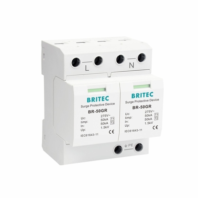 BR-50GR 2P 2 cực điện áp thấp điện áp điện áp cao thiết bị bảo vệ thiết bị bảo vệ
