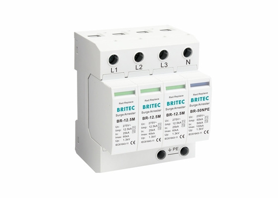 Thiết bị bảo vệ xung điện loại 1 lớp B+C 12,5kA