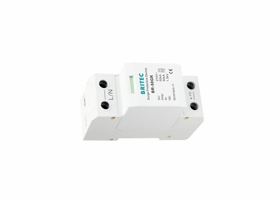 Thiết bị chống sét lan truyền (SPD) bảo vệ chống sét loại I, một pha, T1 50kA