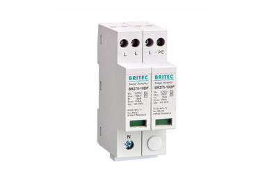 Thiết bị bảo vệ tăng áp ba giai đoạn loại 3 BR275-10DP 4 Pole Surge Arrester