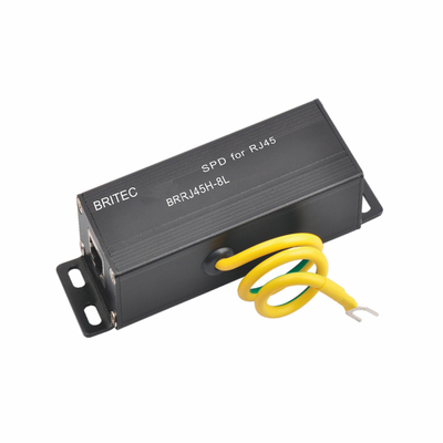 TUV 100Mbps Dữ liệu tín hiệu Bộ bảo vệ chống sét lan truyền RJ45 SPD cho mạng LAN Thiết bị chống sét lan truyền mạng spd