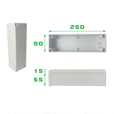 TY-8013085 Ip66 hộp kết nối điện chống nước ABS hộp chuyển đổi nhựa