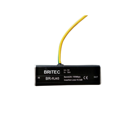 SPD 48V RJ45 Surge Arrestor 100M 1000M Ethernet PoE dữ liệu Surge Protector Trung Quốc dữ liệu bảo vệ surge nhà cung cấp cat 6 spd