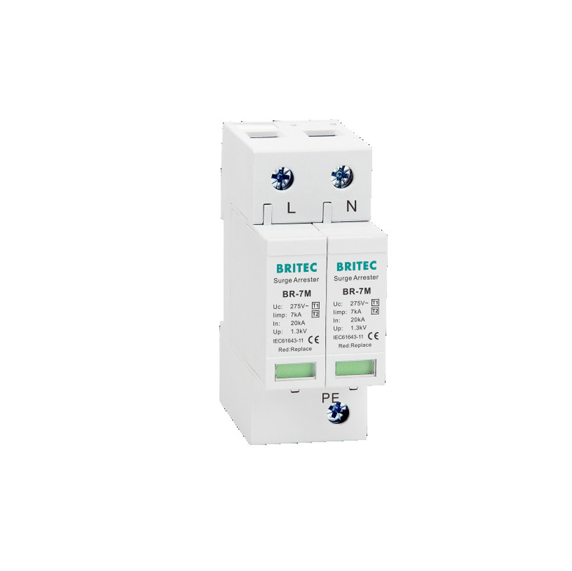 BR-7M 275 2P 275 SPD Thiết bị chống sét lan truyền Thiết bị chống sét Arrester