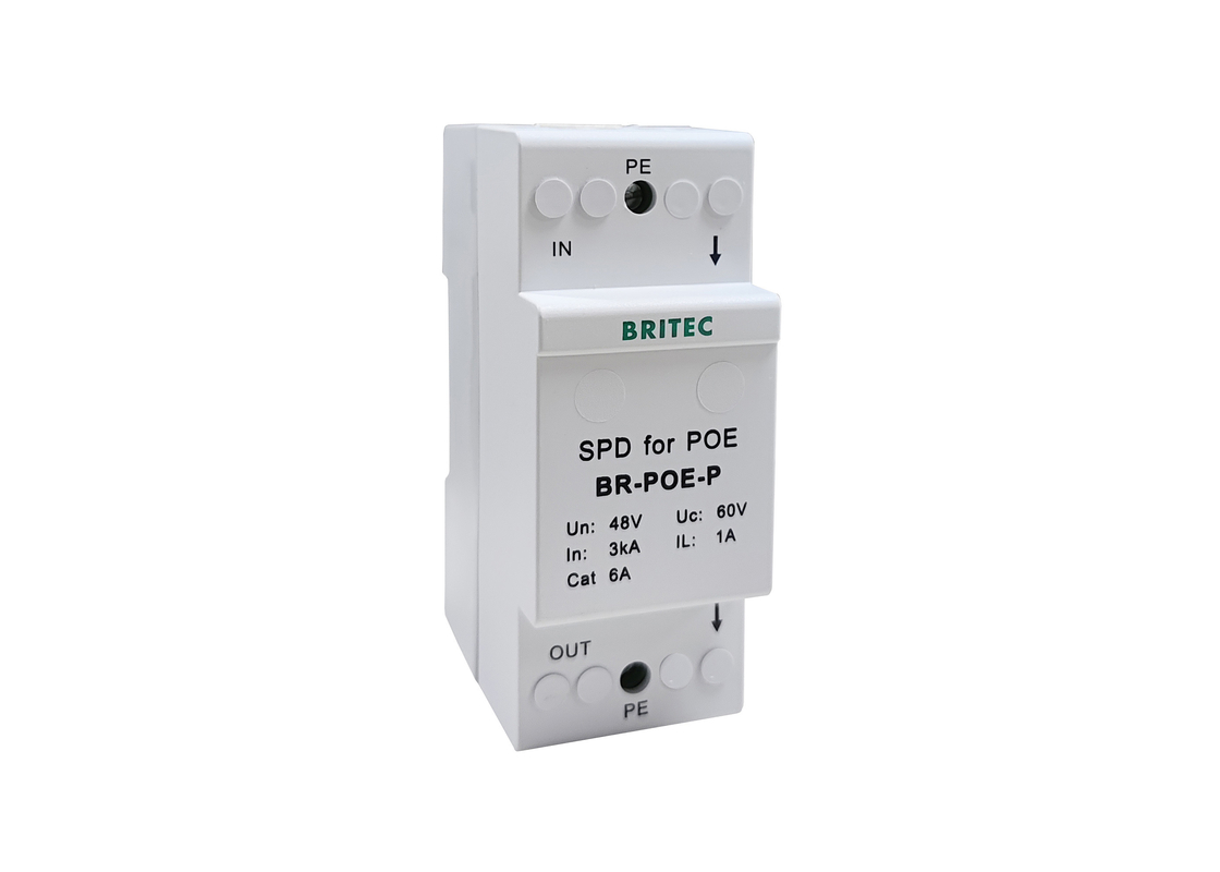 Loại 2 P1 SPD cho Thiết bị bảo vệ chống sét lan truyền mạng POE