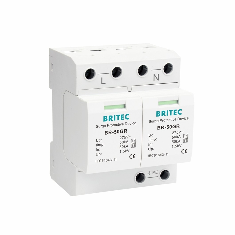 BR-50GR 2P 2 cực điện áp thấp điện áp điện áp cao thiết bị bảo vệ thiết bị bảo vệ