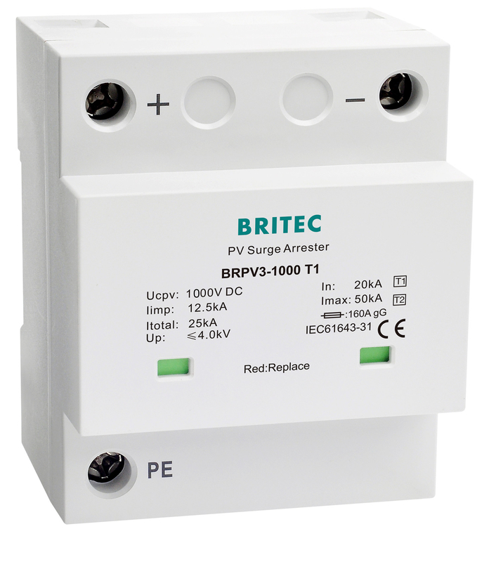 BRPV3-1000 T1 50ka DC 1000V 12.5ka pin pin pin pin pin pin
