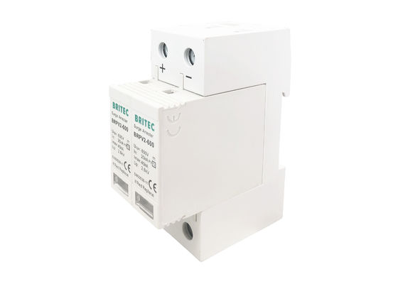 Bộ chống sét năng lượng mặt trời PV Chống sét chống sét 600v DC Surge Arrester Bộ chống sét lan truyền