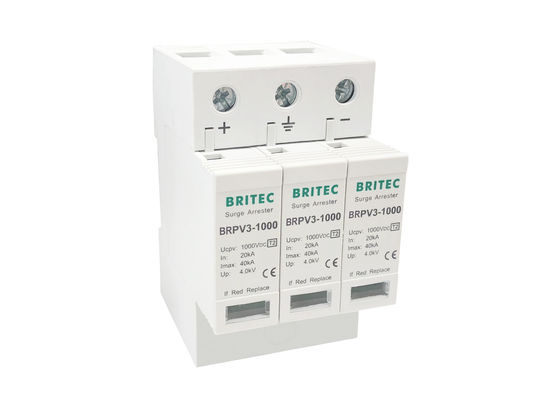 Thiết bị chống sét năng lượng DC Thiết bị bảo vệ chống sét SPD cho hệ thống quang điện