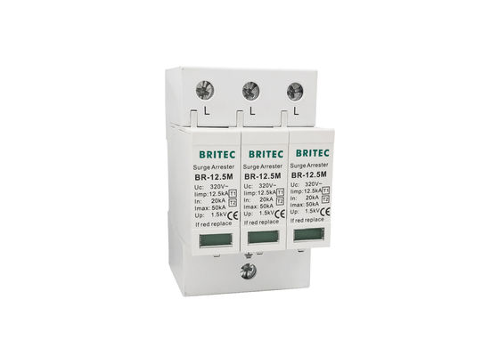 Thiết bị bảo vệ chống sét lan truyền điện IEC61643-1 320V 12.5kA Spd