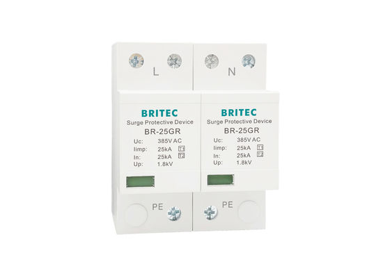 BR-25GR 25KA 2P Bộ chống sét gia dụng 150V / 275V / 320V