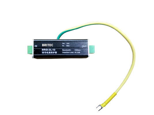 Thiết bị bảo vệ sóng mạng 12V với vỏ hợp kim nhôm và thời gian phản ứng nhanh để bảo vệ đường truyền dữ liệu