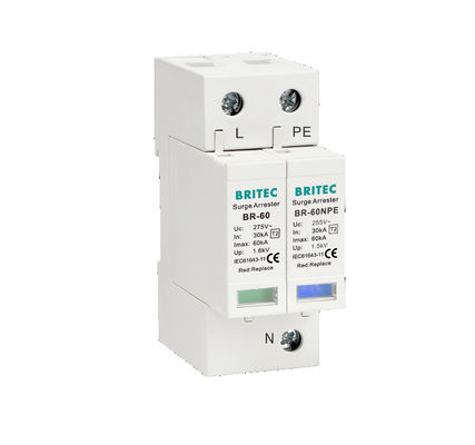 BR-60 3P Thiết Bị Chống Sét Chống Sét Spd Type2