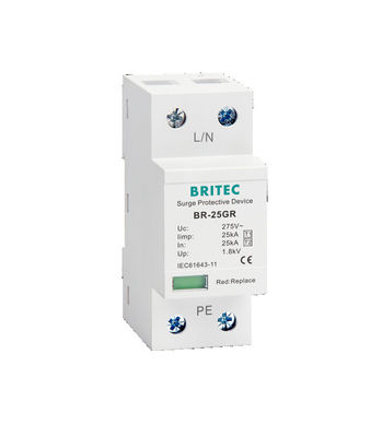 BR-25GR 4P 4P Type 1 Surge Protector ac type 1 spd spd t1 25ka lớp 1
