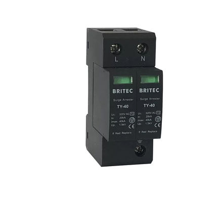 Thiết bị bảo vệ tần số TY-40 3P 275v Bảo vệ sét Spd loại 2