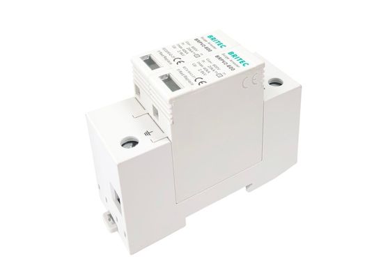 Thiết bị bảo vệ sóng mặt trời Spd Pv 600V Dc Din Rail gắn với các liên lạc từ xa