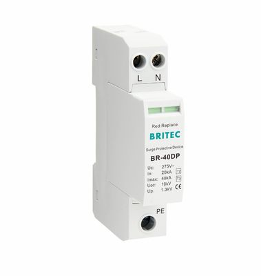 BR-275 40DP 4 275v Thiết bị bảo vệ chống sét (SPD) Loại 3, SPD loại 2 và 3