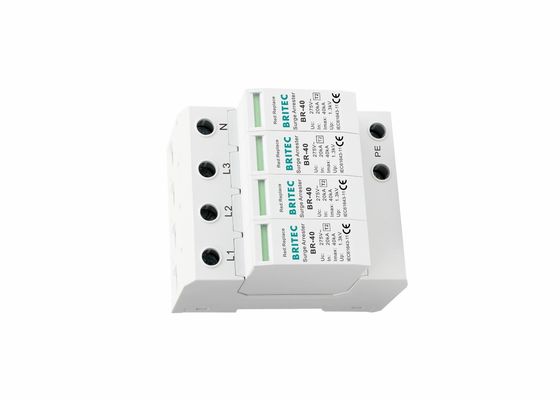 UL94-V0 35mm Din Rail 40ka Loại 2 Bảo vệ tia chớp