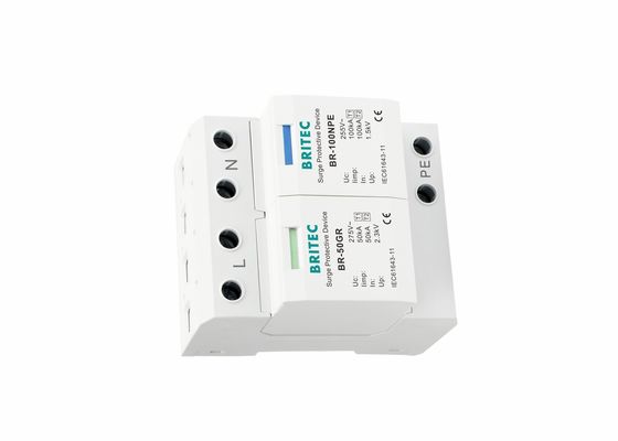 Thiết bị chống sét loại 1 1P + NPE IP20 IEC61643-11 Thiết bị bảo vệ vượt sóng