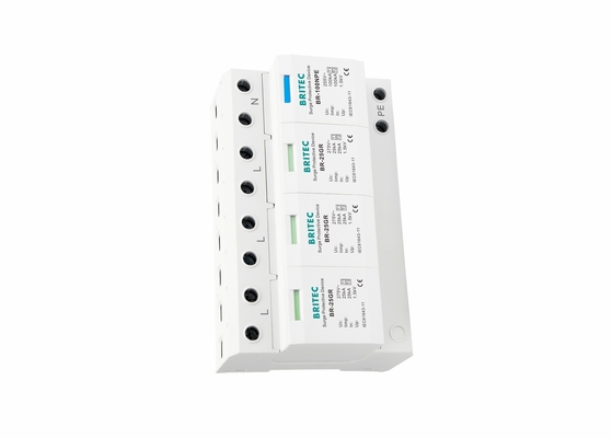 Nhà Arrester TT BR-25GR 3 + 1 bảo vệ điện giật