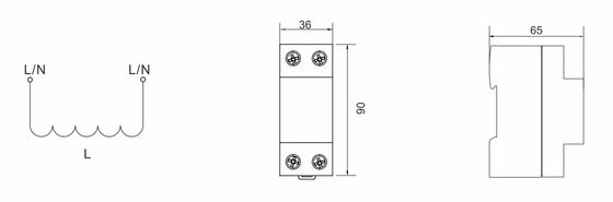 BRCI-63 điện cảm cách ly Tụ điện cách ly Chống sét
