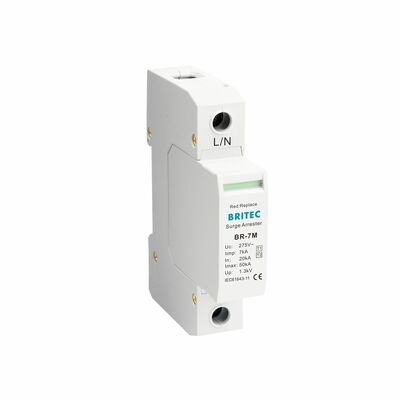 Thiết bị chống sét xung loại 1+2 7KA với gắn DIN-rail