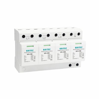 BR-25M 3+1 150V 275V 320V 440V Thiết bị bảo vệ siêu cường Tiêu chuẩn bảo vệ siêu cường loại 1 SPD