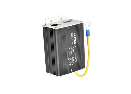 10kA Dữ liệu camera quan sát SPD Bộ bảo vệ chống sét giám sát video Tăng đột biến Thiết bị đầu cuối RJ45