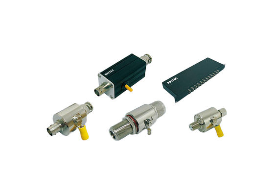 50 Ω Bộ bảo vệ chống sét thông minh chống sét Bảo vệ quá nhiệt Ổ cắm BNC tiêu thụ thấp