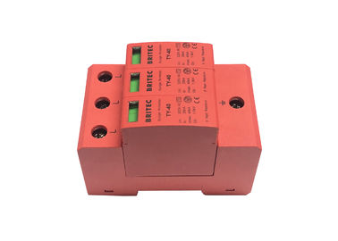 Loại 2 Ba pha 3 Ba Lan Loại II Surge Arrester 40kA 320V Bảo vệ chiếu sáng