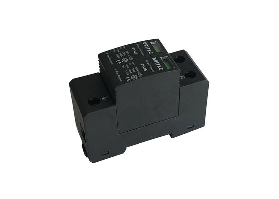 Loại 2 Thiết bị chống sét mô đun 2P có thể cắm được 320V 40KA Thiết bị bảo vệ chống sét